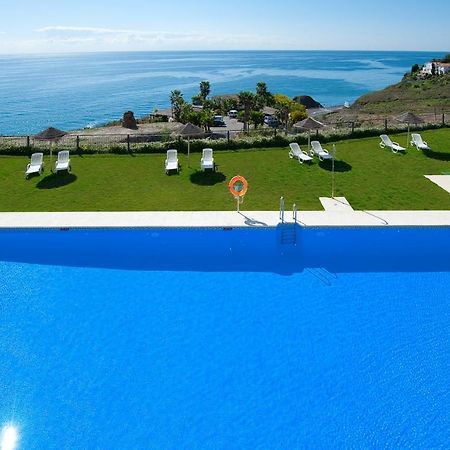 Precioso Apartamento 1 Dormitorio Con Vistas Mar Frontal Torrox Bagian luar foto
